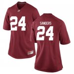 Women's Alabama Crimson Tide #24 Trey Sanders Crimson Game NCAA College Football Jersey 2403QCXK1